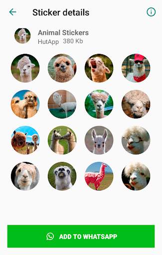 Animal Stickers for WhatsApp screenshot 8