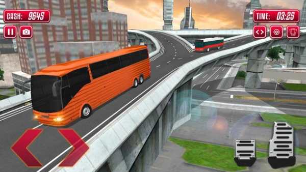 Tourist Bus Uphill Rush Hill Climb Racing Game 3D screenshot 7