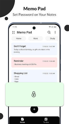 Notepad for Android screenshot 2