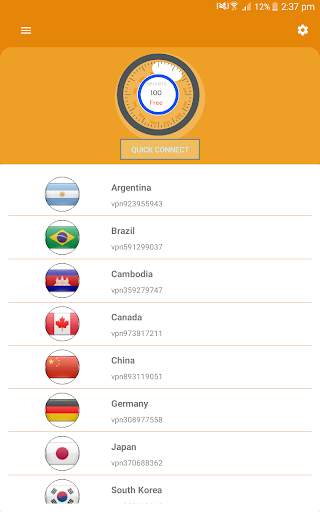 Free VPN Proxy-Unlimited Free VPN screenshot 2