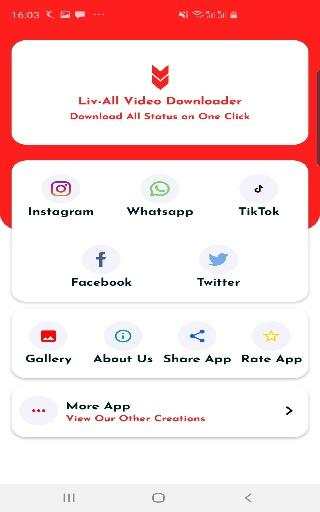 Liv All video Downloader 2020 screenshot 1