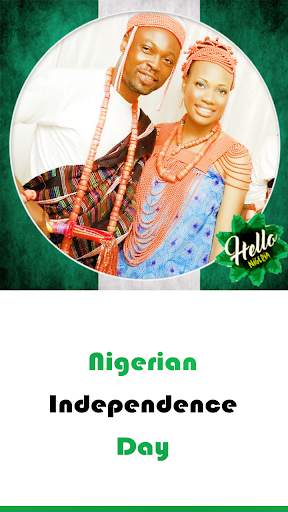 Nigeria Independence Day Frame screenshot 1