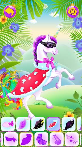 Unicorn Dress Up , Make Up & Girls Games 2021 screenshot 3