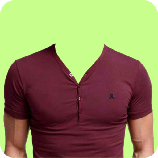 Man T-Shirt Photo Editor and D icon