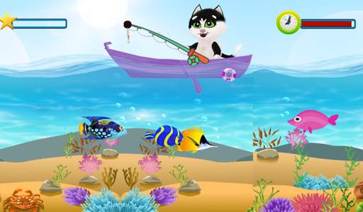 Funny Fisher - Kids Fishing screenshot 1