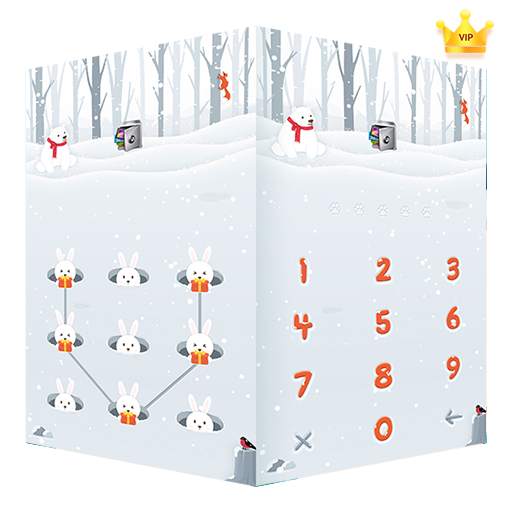 AppLock Live Theme Snow – Paid Theme 1.0