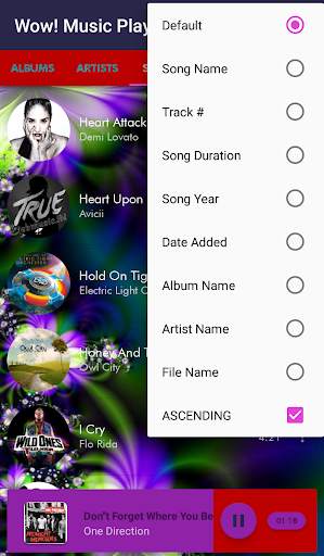 Wow! Music Player screenshot 11