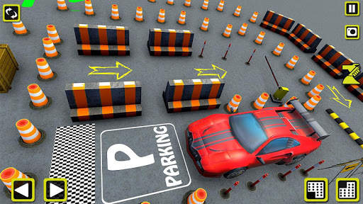 Sports Car Parking 3D: Real Driving School screenshot 1