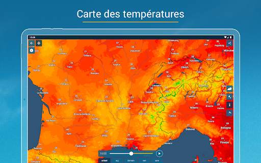 Météo & Radar - pluie et vent screenshot 21