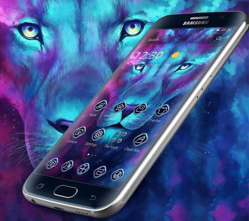 Dark Cyan Legend Lion Theme screenshot 3