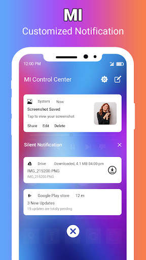 My Control Center - Notisave & Quick Settings screenshot 4