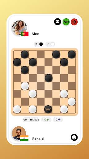 Damas Online Jogo de tabuleiro screenshot 1