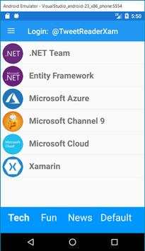 TweetReaderX 2 تصوير الشاشة