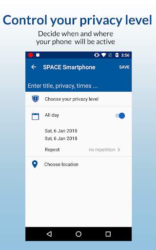 SPACE Virtual Smartphone (Second Space phone) screenshot 5
