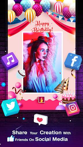 Birthday Video Maker with Song and Name screenshot 7