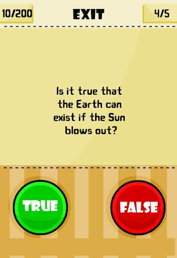 True or False screenshot 2