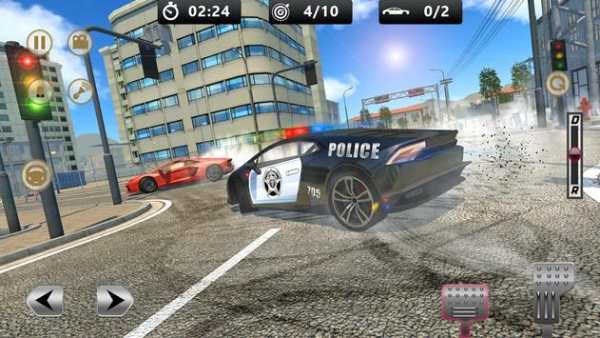 Cop Chase - Police Car Drifting Simulator 2018 screenshot 6