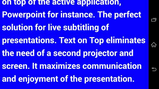 Text on Top - Vision screenshot 4