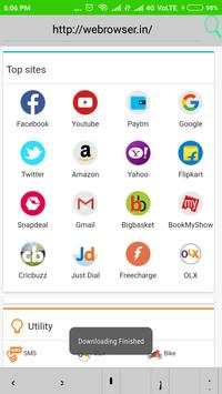 Fire Browser screenshot 1