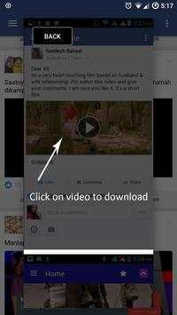 Photo Video Saver for Facebook screenshot 1