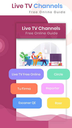 Live TV Channels Free Online Guide screenshot 1