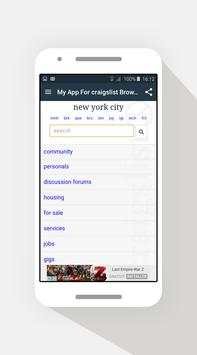Craigslist Browser screenshot 1