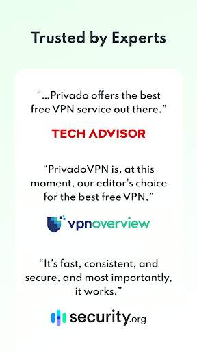 PrivadoVPN - Fast Private VPN screenshot 8