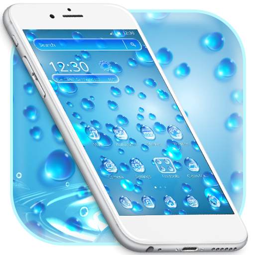 Blue Water Drops Theme 1.1.2