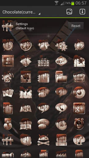 Chocolate GO Launcher EX Theme screenshot 7