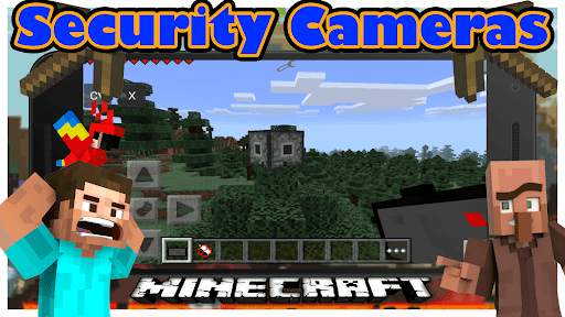Secret Surveillance Camera furniture Minecraft Mod screenshot 2
