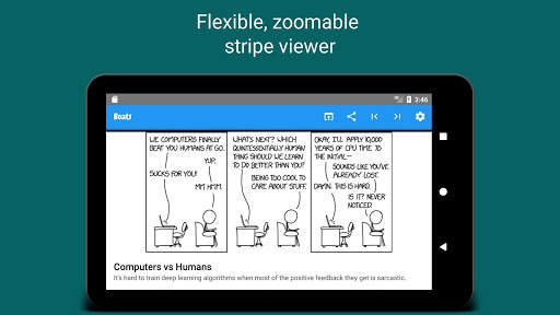 Boats offline browser for xkcd with dark themes screenshot 7