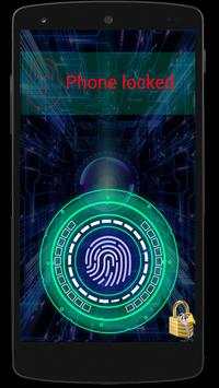 Fingerprint app Lock Simulator screenshot 2