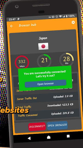 Browser Hub VPN Private Unblocker screenshot 2