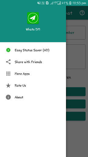 Whats DM - Direct Chat & Massage for WhatsApp 2021 screenshot 4