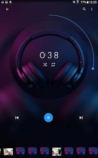 مشغل الموسيقى الأصلي screenshot 1