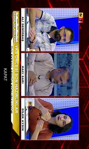 TV1 Kayseri 3 تصوير الشاشة