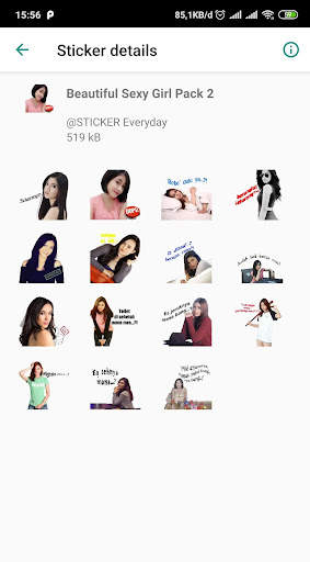 Sexy Girl Stickers screenshot 3
