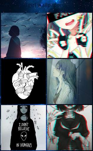 sad girl wallpaper anime screenshot 4