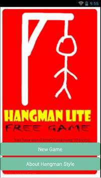 HangMan Lite FREEGame screenshot 1
