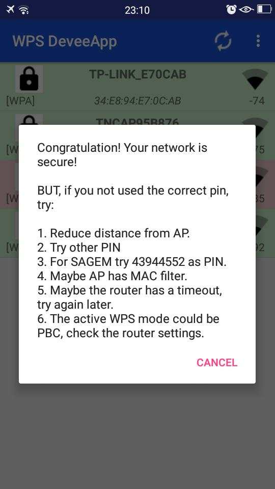 WIFI WPS WPA - WPS Connect screenshot 4