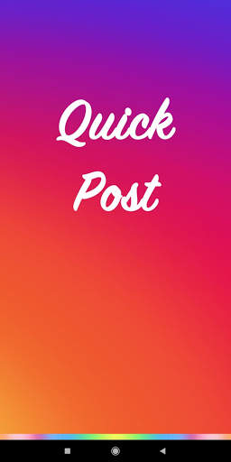 Social Media Post Maker for Instagram - QuickPost screenshot 1