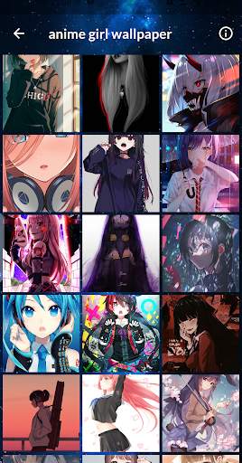 anime girl wallpaper screenshot 4