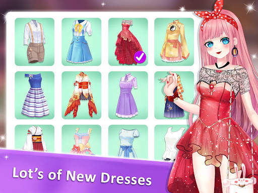 Makeover Anime Dress Up Games screenshot 15