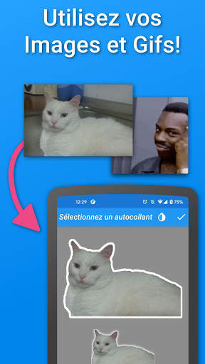 Créateur d'autocollants - WhatsApp Telegram screenshot 2