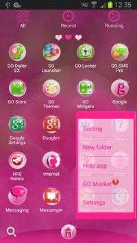 Hearts Theme for GO Launcher screenshot 4