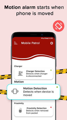 Mobile Patrol- Anti Theft Alarm screenshot 2