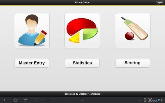 Uscore Cricket screenshot 1