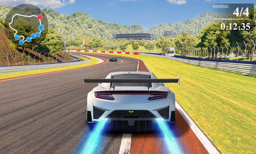 Speed Racing Traffic Car 3D screenshot 2