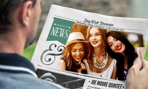 News Paper Photo Frame screenshot 4