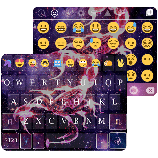 Scorpio Emoji Keyboard Theme icon